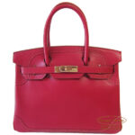 エルメス バーキンギリーズ30 ルビー G金具【新品】　【New Collection】HERMES Birkin30 Gillies RubyTadelact Gold Buckle